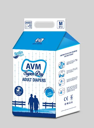 AVM Super Dry Comfort Adult Diapers